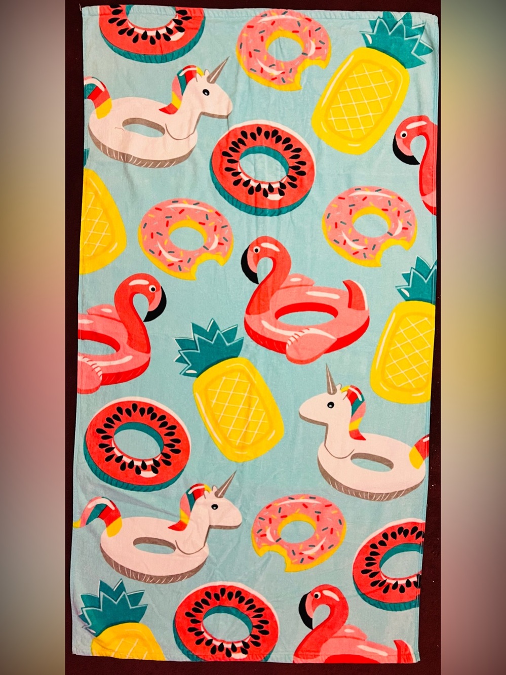 Fun Floats Pool Party Beach Towel